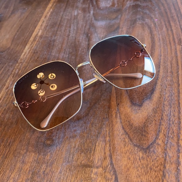 Gucci Gradient Squares Sunglasses main image 4